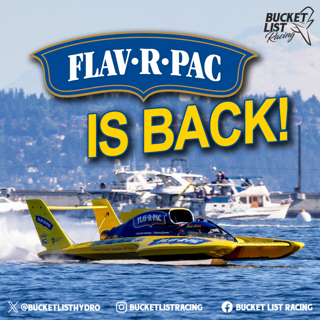 Flav-R-Pac Is Back With Bucket List Racing For PNW Races – H1 Unlimited